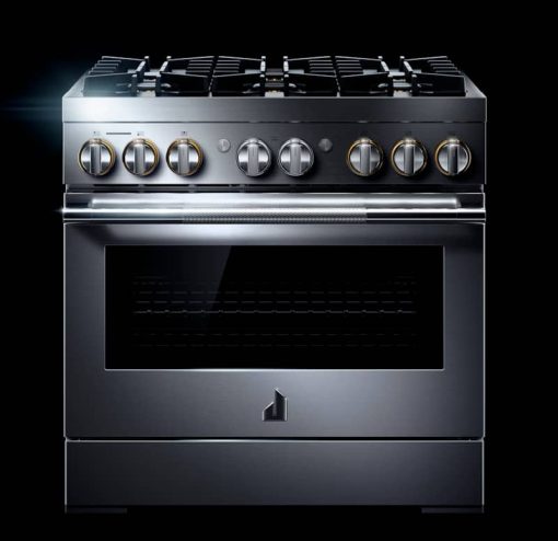 JennAir RISE 36" Stainless Steel Professional-Style Dual-Fuel Range - Image 5