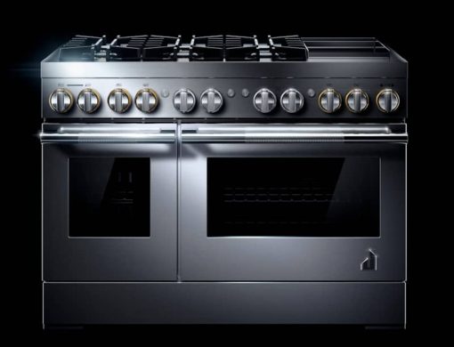 JennAir RISE 48" Stainless Steel Professional-Style Dual-Fuel Range With Chrome-Infused Griddle - Image 5
