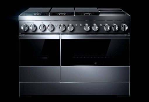 JennAir NOIR 48" Stainless Steel Professional Style Dual-Fuel Range With Chrome-Infused Griddle - Image 5