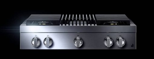 JennAir NOIR 36" Stainless Steel Gas Professional-Style Rangetop With Grill - Image 3
