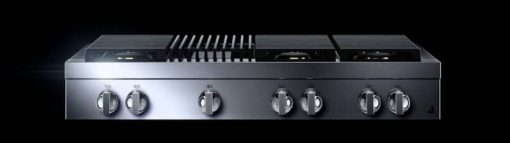 JennAir NOIR 48" Stainless Steel Gas Professional-Style Rangetop With Grill - Image 3