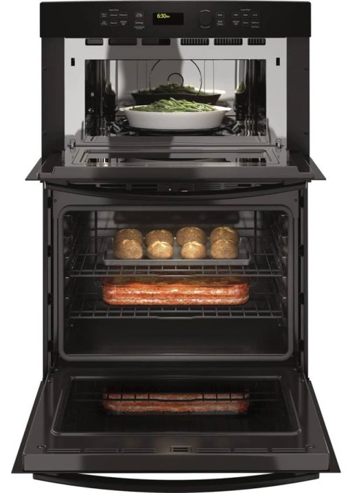 GE 27" Black Built-In Combination Microwave Oven - Image 2