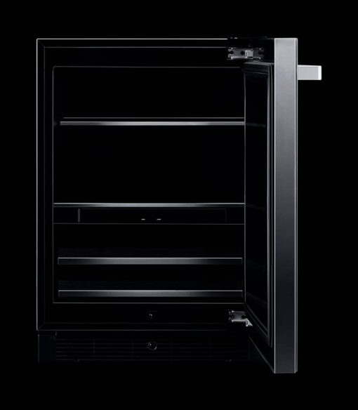 JennAir NOIR 24" Black Frame Right-Hinge Built-In Undercounter Beverage Center - Image 2