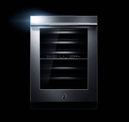 JennAir RISE 24" Stainless Frame Left-Hinge Built-In Undercounter Wine Cellar - Image 3