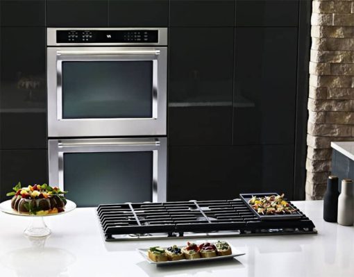 KitchenAid 36" Stainless Steel 5-Burner Gas Cooktop With Griddle - Image 3