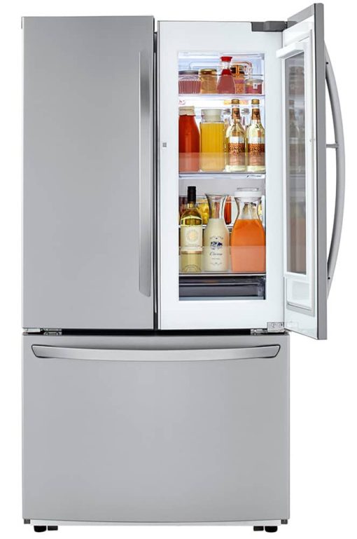 LG 23 Cu. Ft. PrintProof Stainless Steel InstaView Door-In-Door Counter-Depth Refrigerator - Image 4