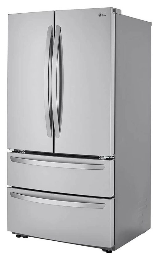 LG 23 Cu. Ft. Stainless Steel 4Door French Door Counter-Depth Refrigerator - - Image 5