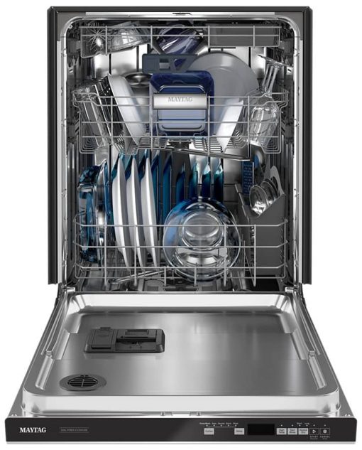 Maytag 24" Fingerprint Resistant Stainless Steel Top Control Dishwasher With Third Level Rack And Dual Power Filtration - Image 3
