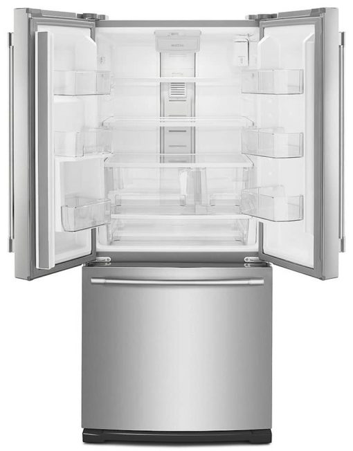 Maytag 30" Fingerprint Resistant Stainless Steel French Door Refrigerator With Exterior Water Dispenser - Image 3