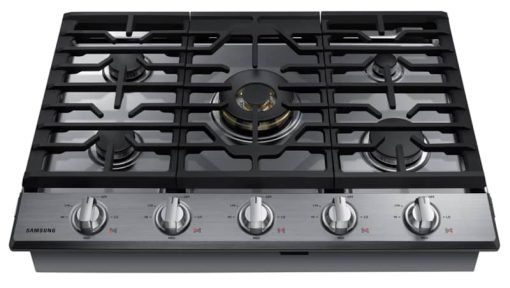 Samsung ADA 30" Stainless Steel Smart Gas Cooktop With 22K BTU Dual Power Burner - Image 3