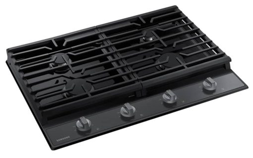 Samsung ADA 30" Fingerprint Resistant Black Stainless Steel Gas Cooktop - Image 3