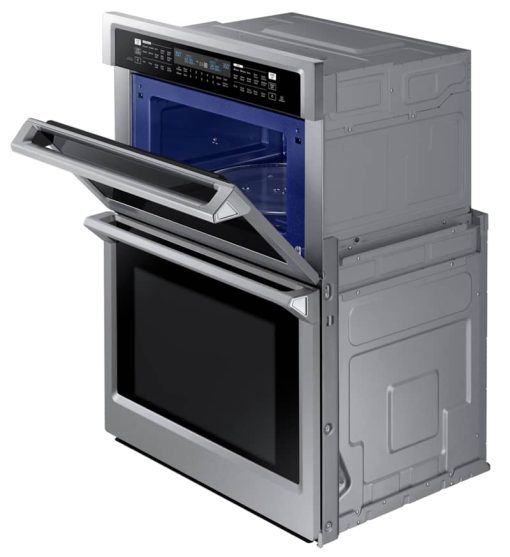 Samsung 30" Stainless Steel Built-In Combination Microwave Wall Oven - Image 4