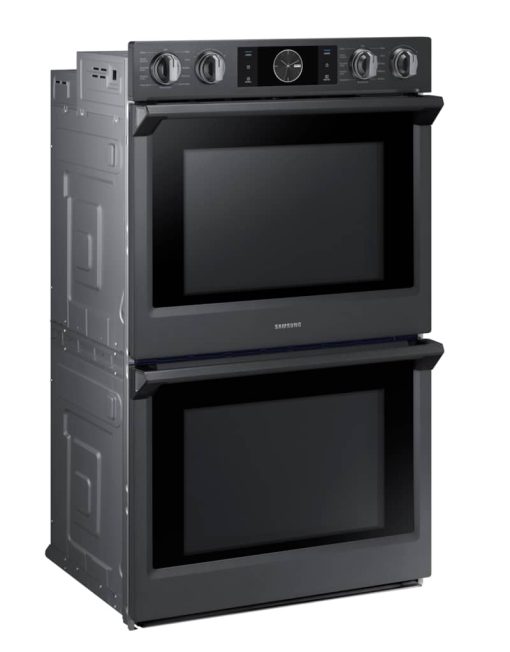 Samsung 30" Fingerprint Resistant Black Stainless Steel Double Wall Oven - Image 3