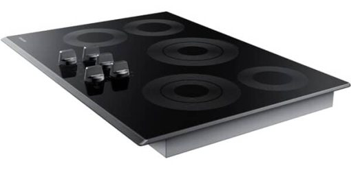 Samsung ADA 30" Fingerprint Resistant Black Stainless Steel Smart Electric Cooktop - Image 3