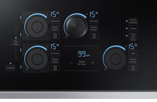 Samsung ADA 30" Stainless Steel Smart Induction Cooktop - Image 3
