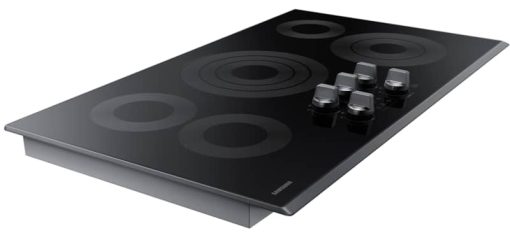 Samsung ADA 36" Fingerprint Resistant Black Stainless Steel Smart Electric Cooktop - Image 3