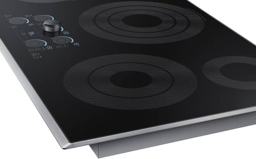 Samsung ADA 36" Stainless Steel Smart Electric Cooktop With Sync Elements - Image 3