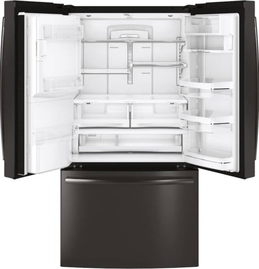 GE Profile ADA ENERGY STAR 27.7 Cu. Ft. Black Stainless French-Door Refrigerator With Hands-Free AutoFill - Image 3