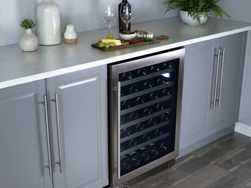 Zephyr Presrv 24" Stainless Frame Single Zone Wine Cooler - Image 3