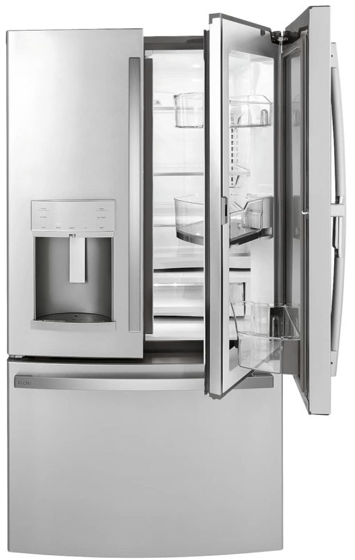 GE Profile ADA 22.1 Cu. Ft. Fingerprint Resistant Stainless Steel Counter-Depth French-Door Refrigerator With Door In Door And Hands-Free AutoFill - Image 7
