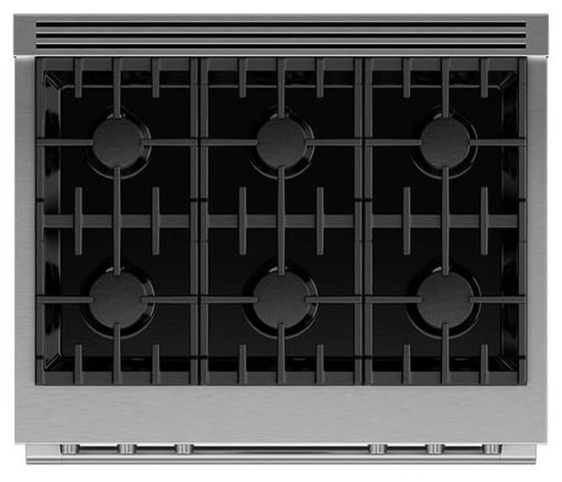 Fisher & Paykel Series 9 Professional 36" Stainless Steel Dual Fuel Range, 6 Burners, Self-Cleaning, LPG - Image 3