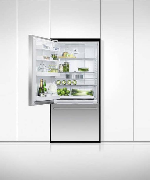 Fisher & Paykel Series 5 17.1 Cu. Ft. Stainless Steel Left-Hinge Freestanding Refrigerator Freezer - Image 3