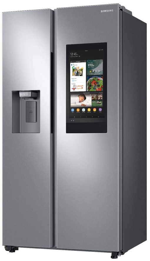 Samsung 21.5 Cu. Ft. Fingerprint Resistant Stainless Steel Counter Depth Side-By-Side Refrigerator With Touch Screen Family Hub - Image 6