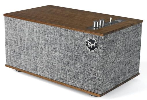 Klipsch The Three II Heritage Series Walnut Shelf Wireless Bluetooth Speaker - Image 3