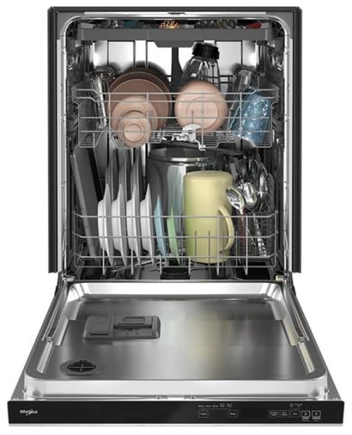 Whirlpool 24" Fingerprint Resistant Stainless Steel Large Capacity Dishwasher With 3rd Rack - Image 3