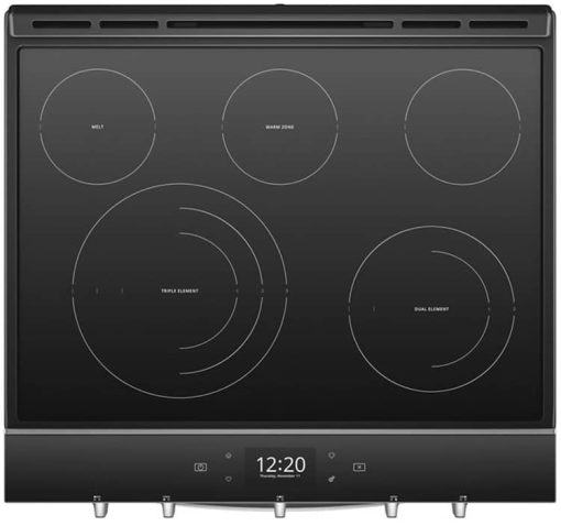 Whirlpool ADA 6.4 Cu. Ft. Fingerprint Resistant Stainless Steel Smart Slide-In Electric Range - Image 5