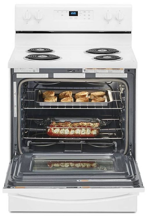 Whirlpool 4.8 Cu. Ft. White Electric Range With Keep Warm Setting - Image 3