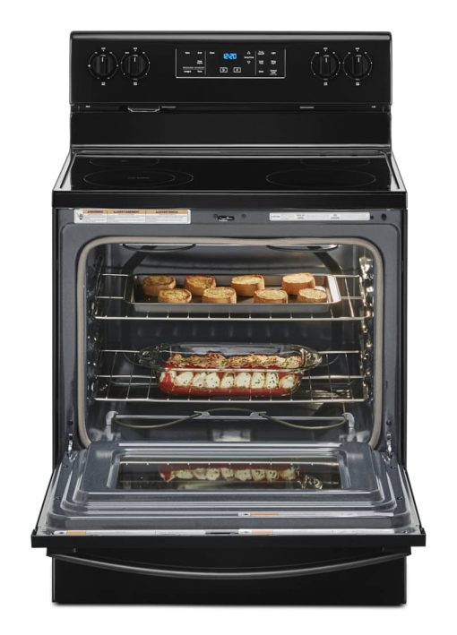 Whirlpool 5.3 Cu. Ft. Black Electric Range With Frozen Bake Technology - Image 3