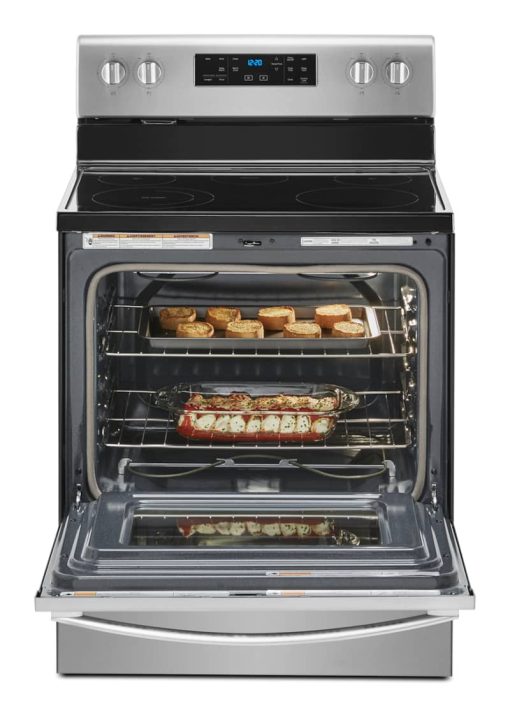 Whirlpool 5.3 Cu. Ft. Stainless Steel Electric Range With Frozen Bake Technology - Image 3