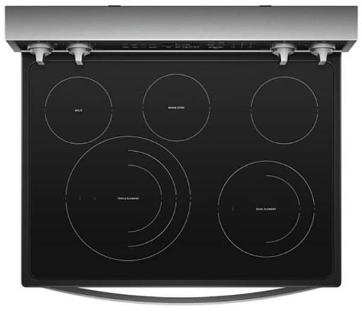 Whirlpool 6.4 Cu. Ft. Fingerprint Resistant Stainless Steel Electric Range With Frozen Bake Technology - Image 3