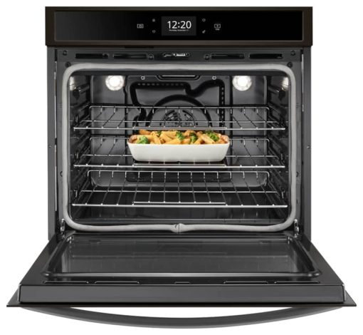 Whirlpool ADA 27" Fingerprint Resistant Black Stainless Smart Single Wall Oven With True Convection Cooking - Image 3