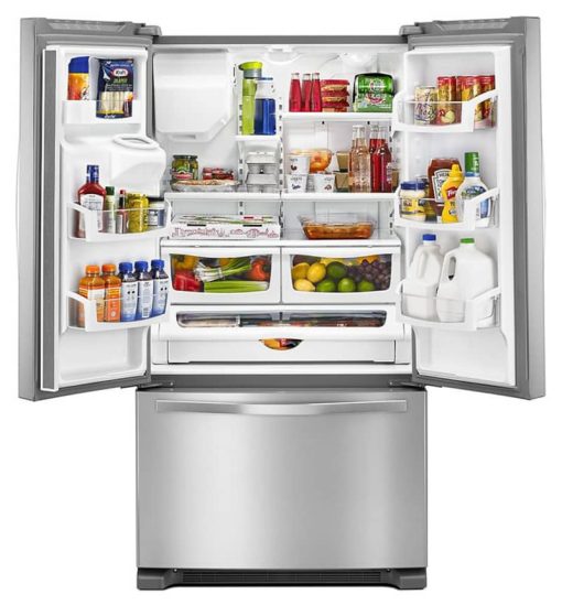 Whirlpool 36" Fingerprint Resistant Stainless Steel French Door Refrigerator - Image 2