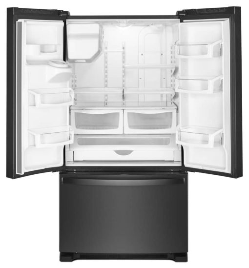 Whirlpool 36" Fingerprint Resistant Black Stainless Steel French Door Refrigerator - Image 3