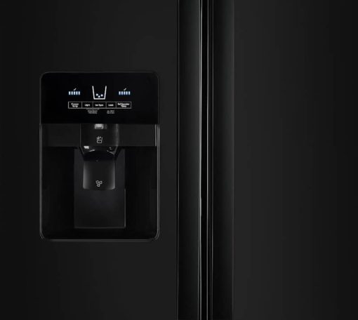 Whirlpool ADA 36" Black Side-By-Side Refrigerator - Image 3