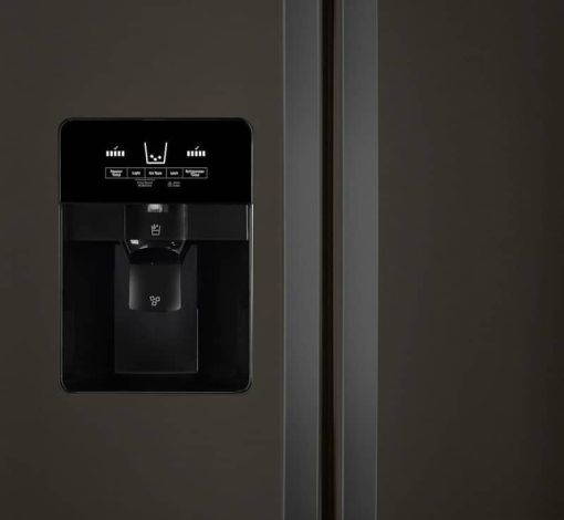Whirlpool ADA 36" Fingerprint Resistant Black Stainless Steel Side-By-Side Refrigerator - Image 3