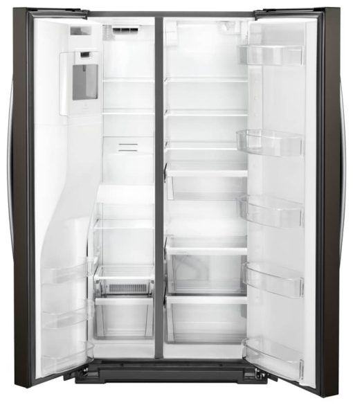 Whirlpool ADA 36" Fingerprint Resistant Black Stainless Steel Counter Depth Side-By-Side Refrigerator - Image 3