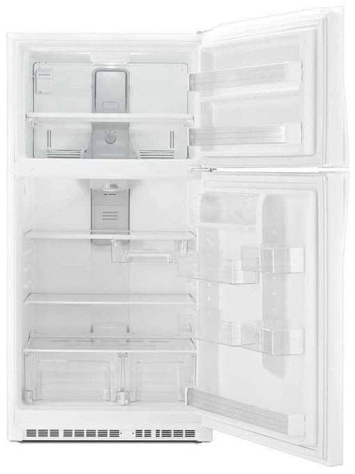 Whirlpool ADA 33" White Top Freezer Refrigerator - Image 3