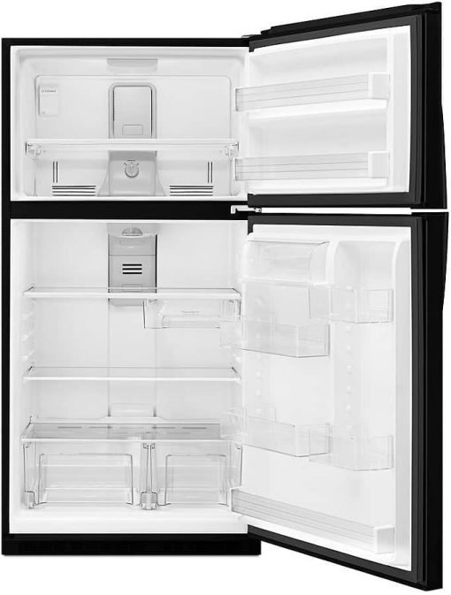 Whirlpool ADA 33" Black Top-Freezer Refrigerator - Image 3