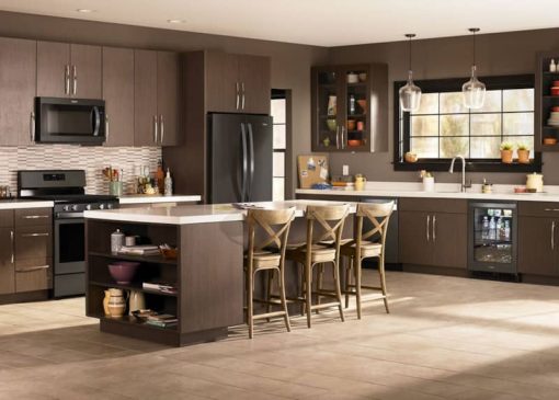 Whirlpool 24" Fingerprint Resistant Black Stainless Steel Undercounter Beverage Center - Image 3