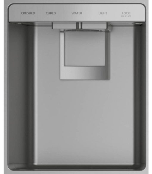 Monogram 48" Stainless Steel Smart Built-In Side-By-Side Refrigerator With Dispenser - Image 3