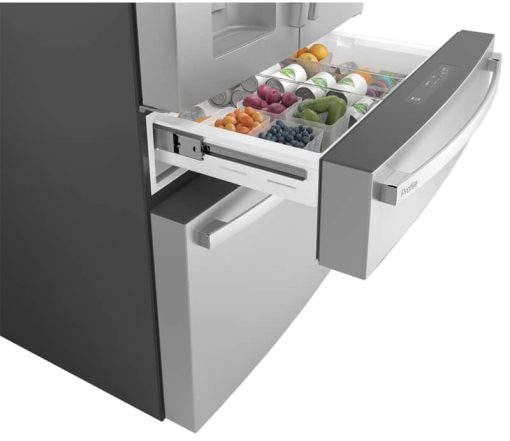 GE Profile 27.9 Cu. Ft. Fingerprint Resistant Stainless Steel Smart 4Door French-Door Refrigerator With Door In Door - - Image 21