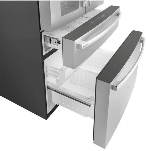 GE Profile 27.9 Cu. Ft. Fingerprint Resistant Stainless Steel Smart 4Door French-Door Refrigerator With Door In Door - - Image 22
