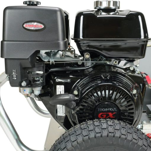 Aluminum Water Blaster 4200 PSI at 4.0 GPM HONDA GX390 with AAA Triplex Plunger Pump Cold Water Professional Belt Drive Gas Pressure Washer (49-State) - Image 8
