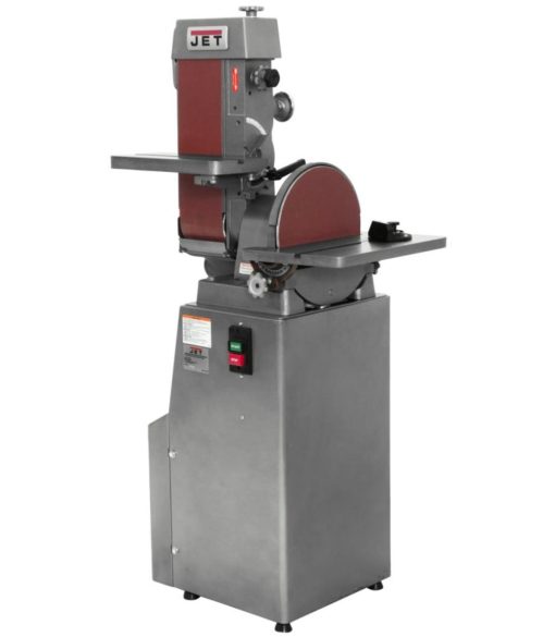 J-4200A 6x48 Industrial Combination  Belt & 12" Disc Finishing Mach 1PH  115V - Image 2