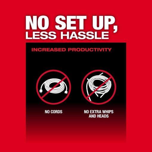 Milwaukee M18 FUEL™ 4' Concrete Pencil Vibrator Kit - Image 5