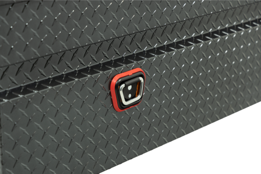 Weather Guard Saddle Truck Tool Box Aluminum Full Extra Wide - Image 8
